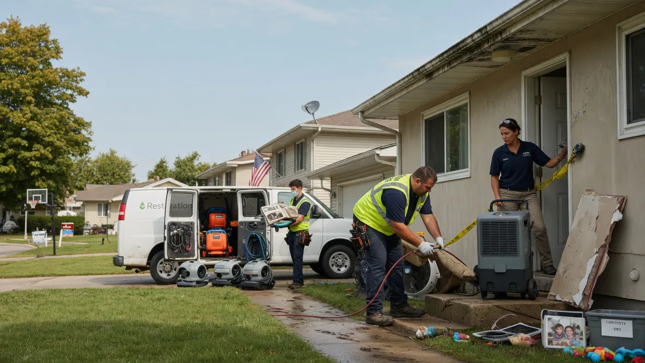 Water Damage Restoration in Genoa, WV near me